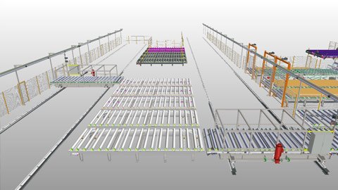 Conveyor and Shuttle System