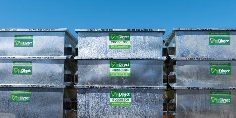 reDirect Recycling Front Lift Industrial Bins