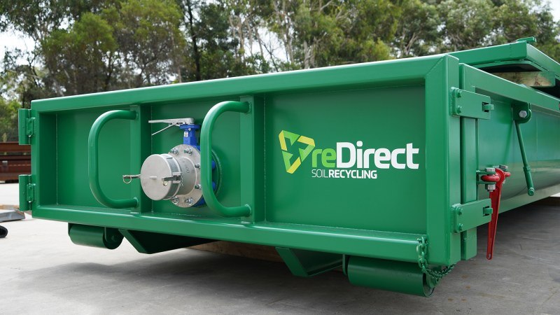 reDirect Recycling Slurry Bins