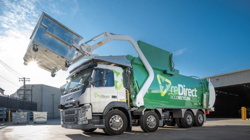 reDirect Recycling Front Lift Industrial Bins